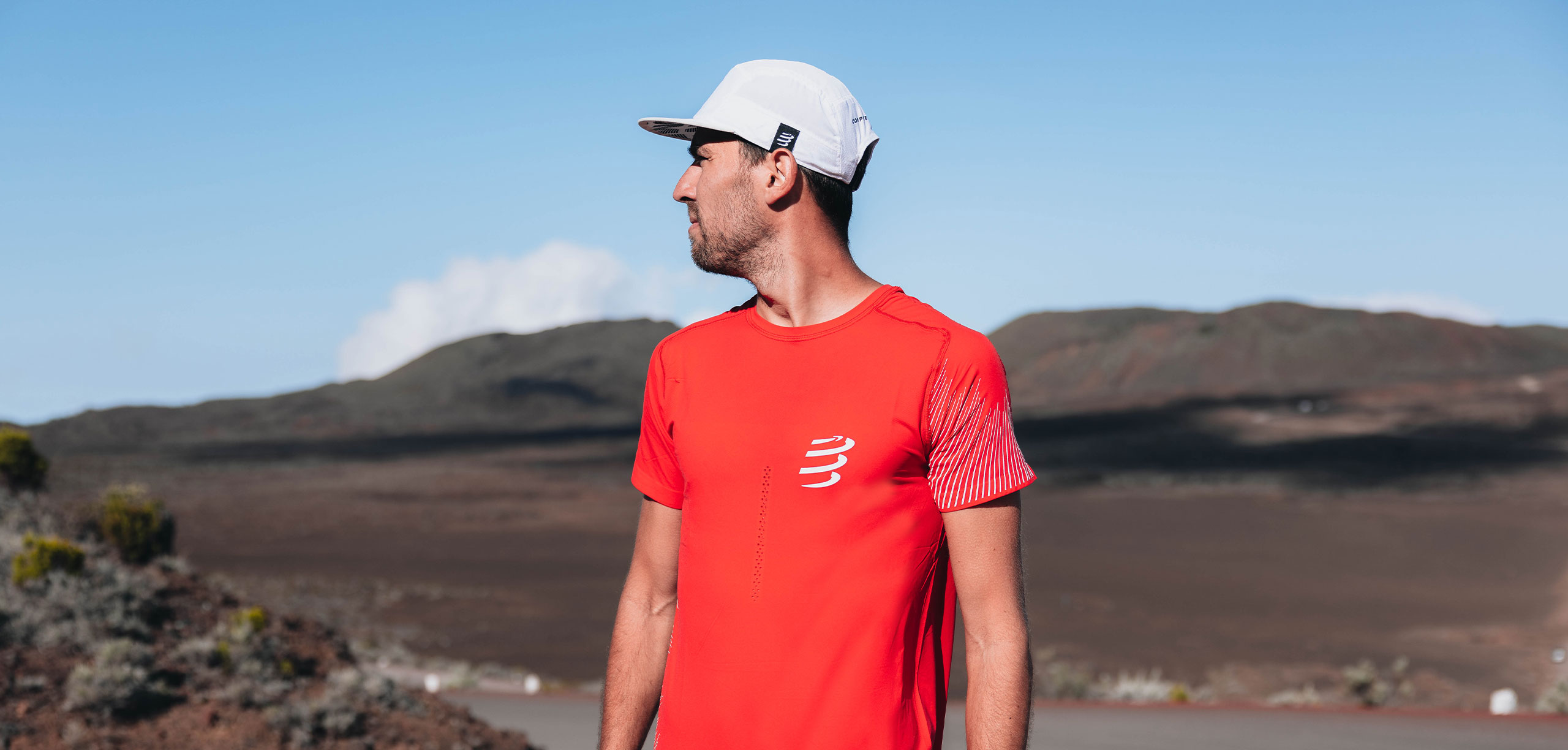 PERFORMANCE SS TSHIRT M - HIGH RISK RED