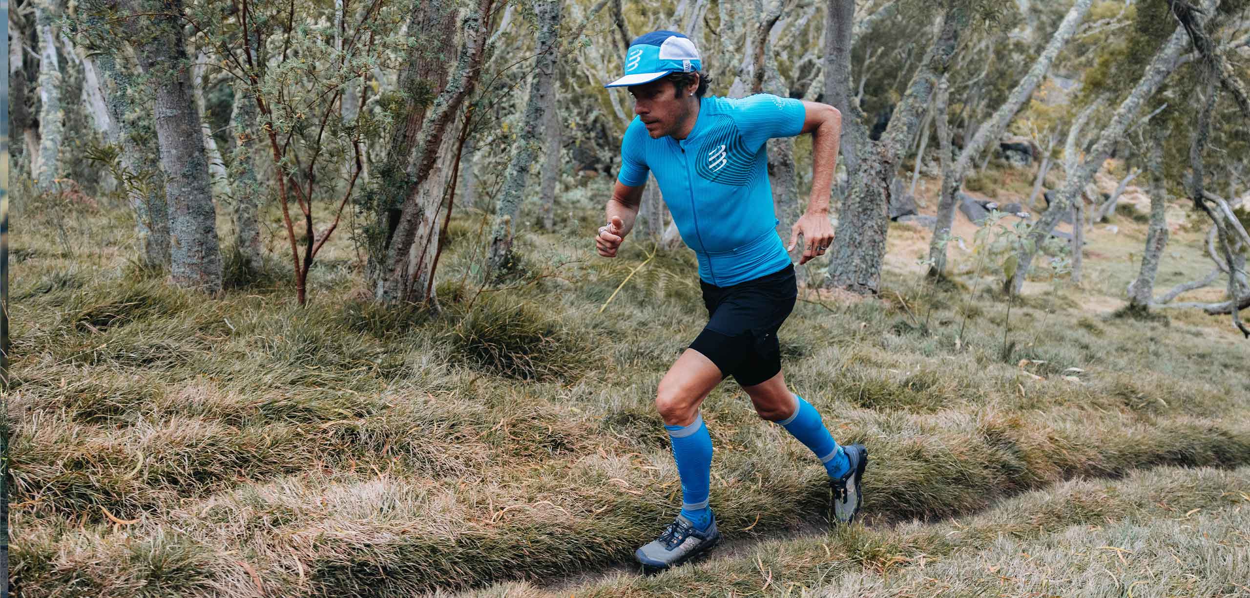 TRAIL POSTURAL SS TOP M - HAWAIIAN OCEAN