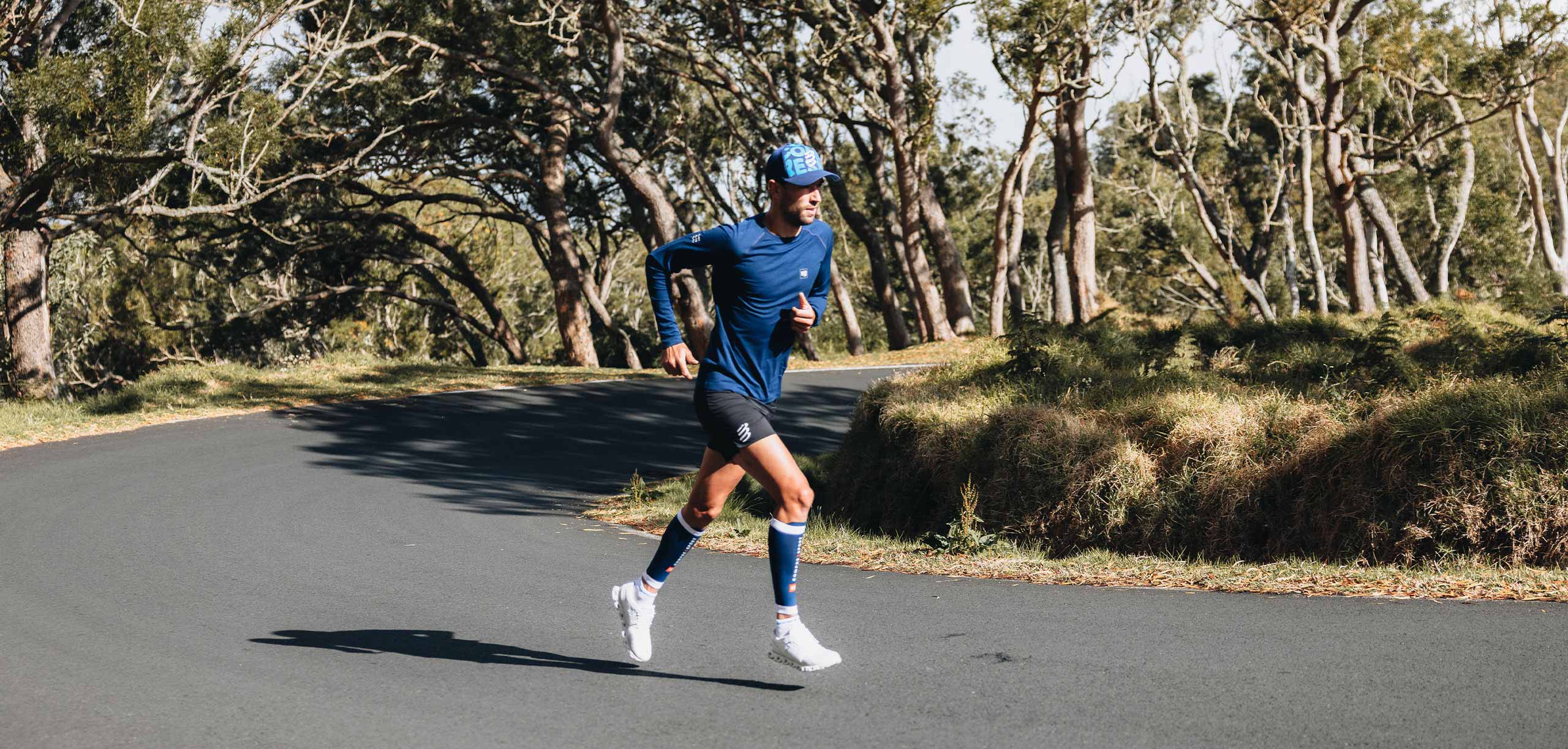 TRAINING SS TSHIRT M - ESTATE BLUE