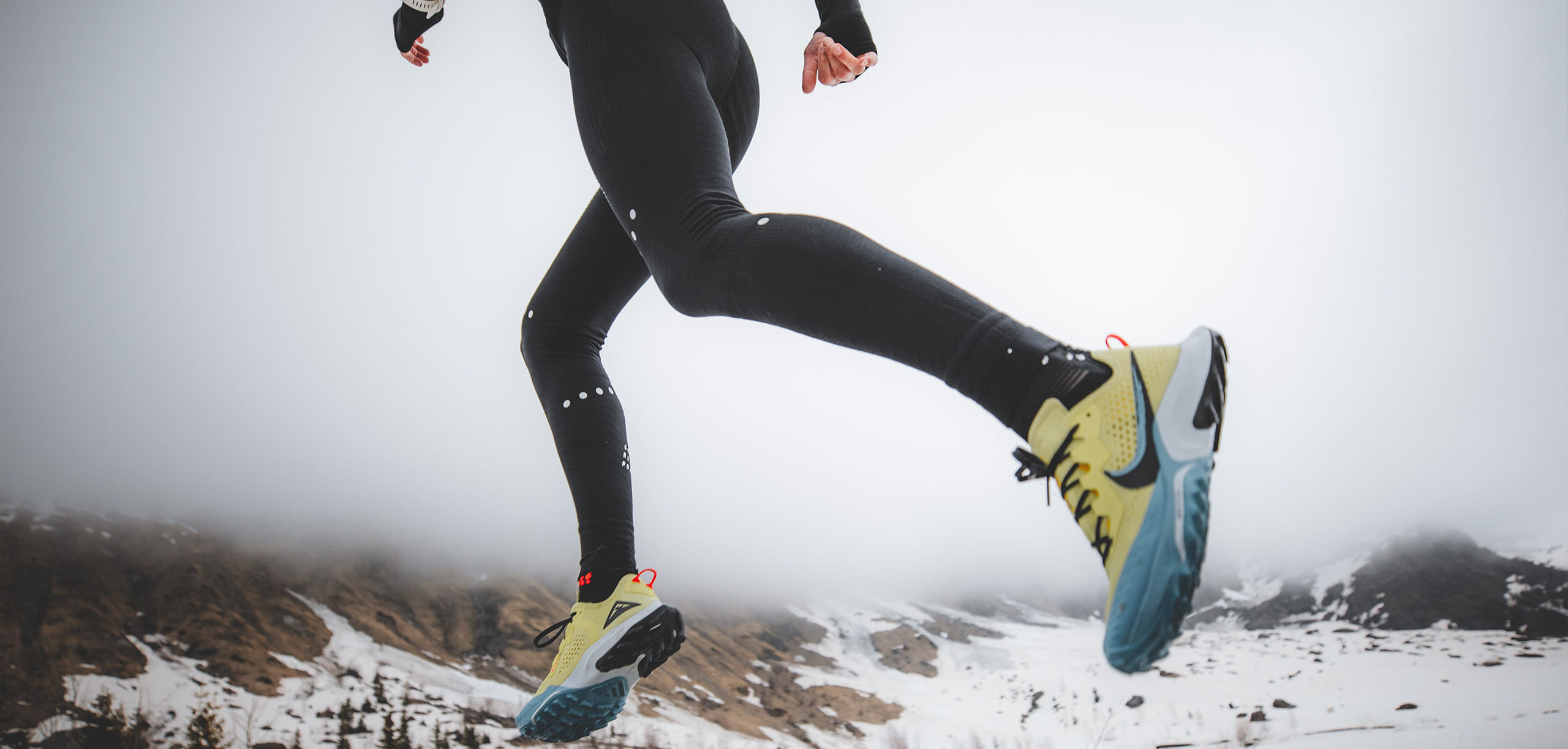 WINTER TRAIL UNDER CONTROL FULL TIGHTS W - BLACK