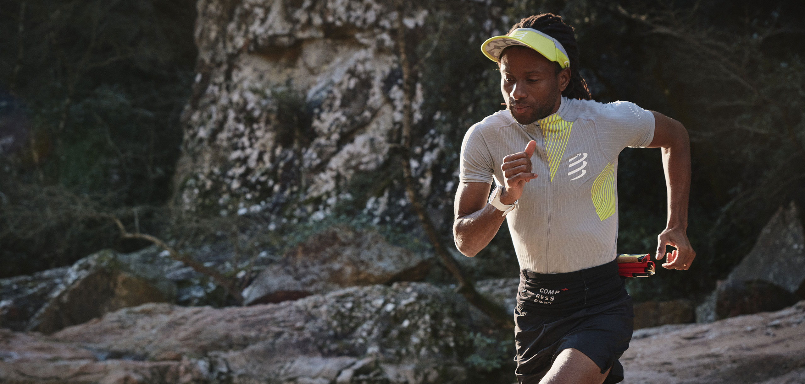 VISOR ULTRALIGHT - LIME/ALLOY