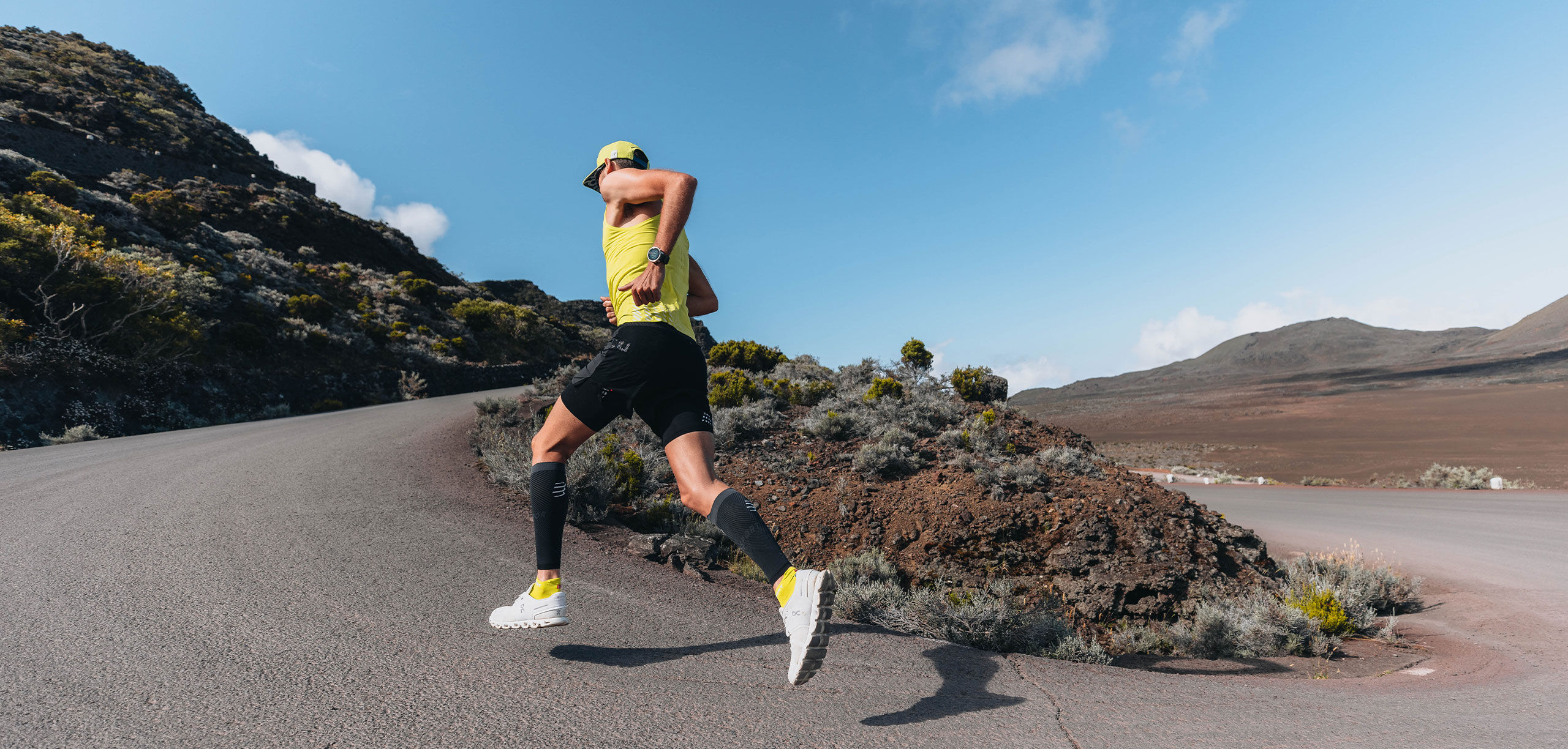 PRO RACING SINGLET M - EVENING PRIMROSE