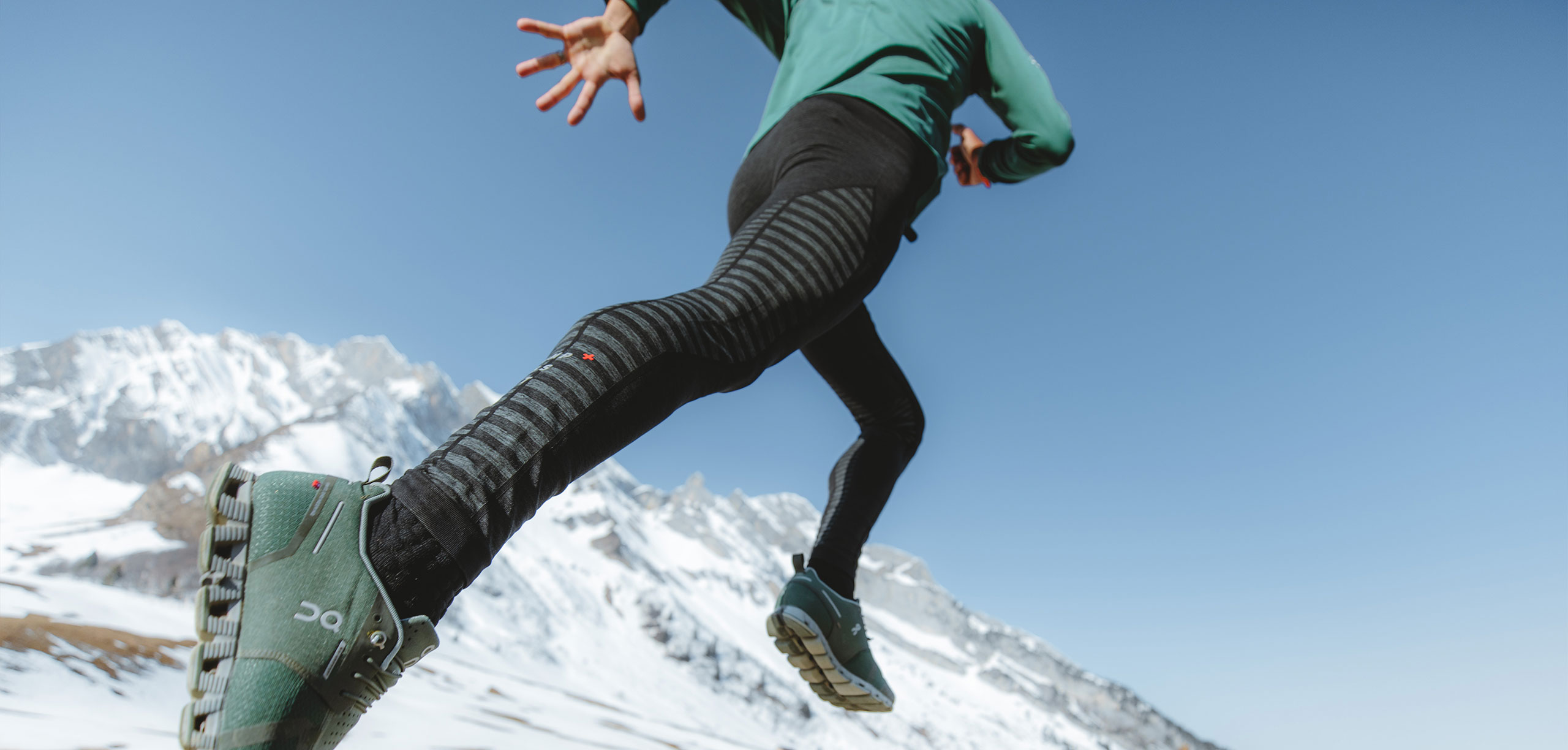 WINTER RUN LEGGING M - BLACK