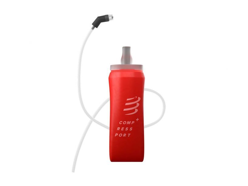 ERGOFLASK 500ML + TUBE - RED