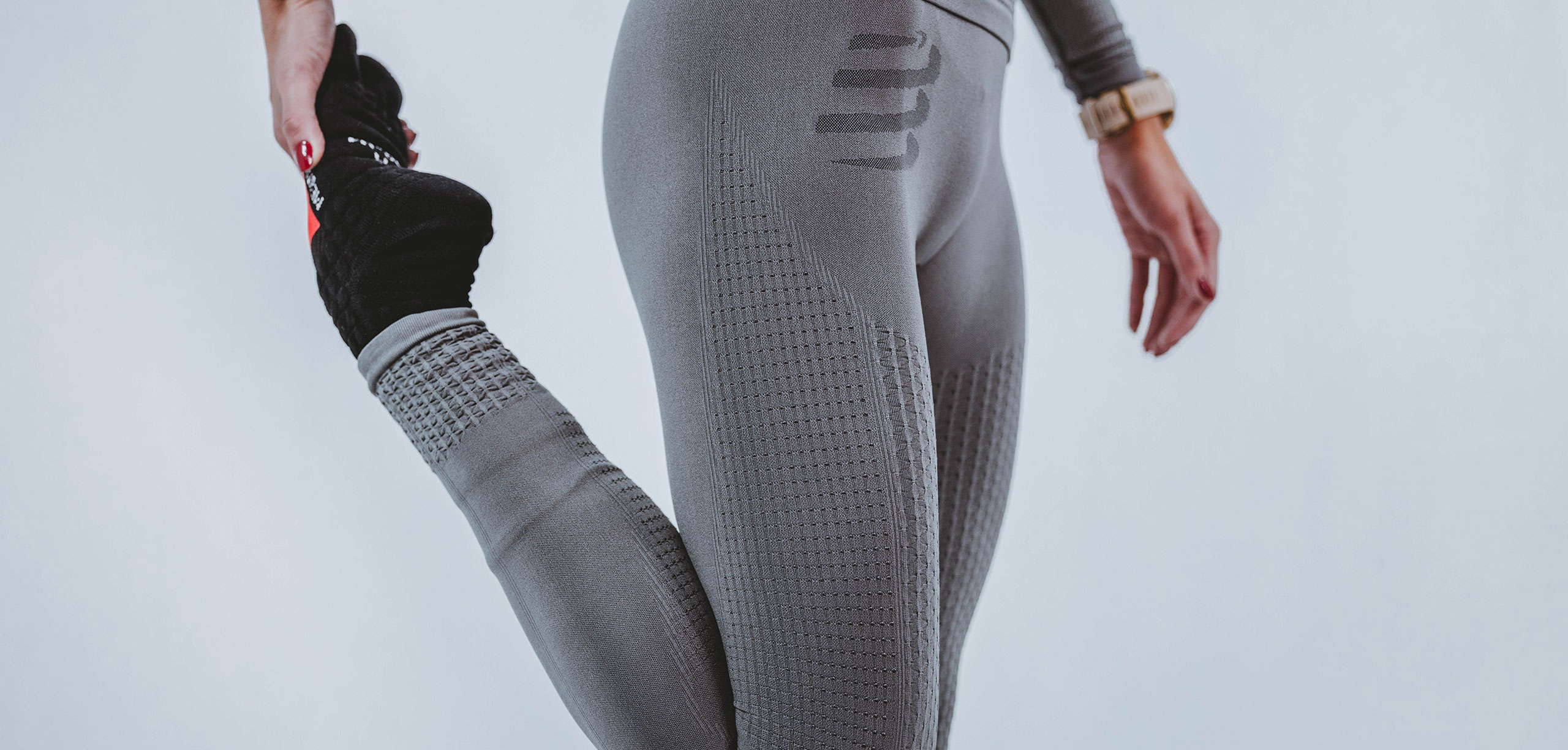 ON/OFF TIGHTS W - GREY