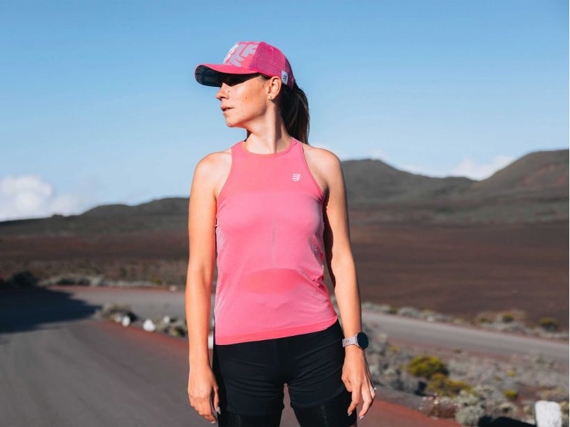 PERFORMANCE SINGLET W - HOT PINK