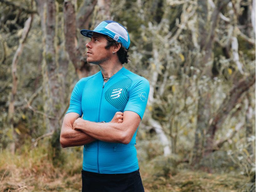 TRAIL POSTURAL SS TOP M - HAWAIIAN OCEAN