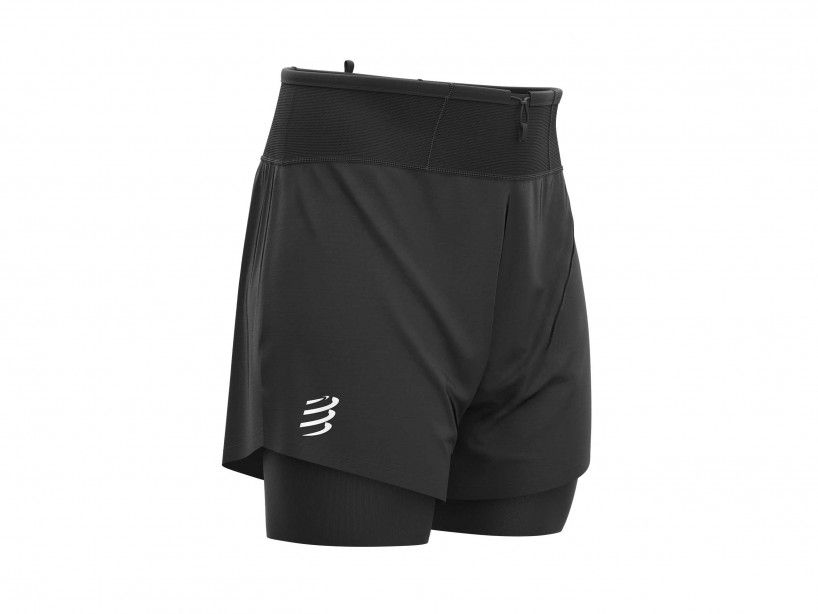 TRAIL 2-IN-1 SHORT BLACK