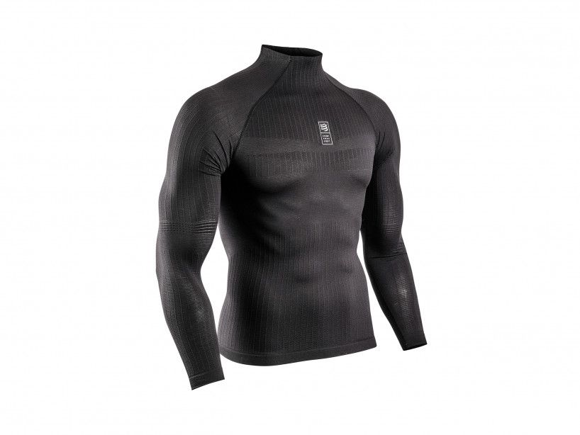 3D THERMO 110G LS TSHIRT BLACK